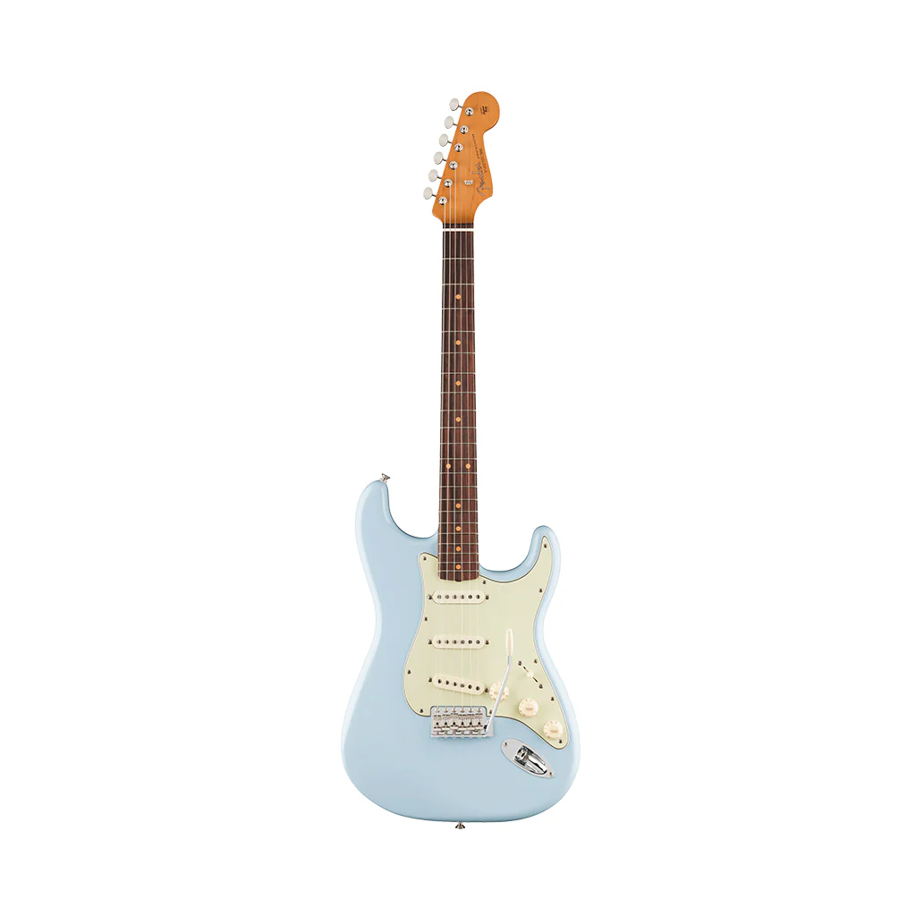 Fender Vintera III Early 60s Stratocaster Rosewood Electric Guitar - Sonic Blue - Image 3
