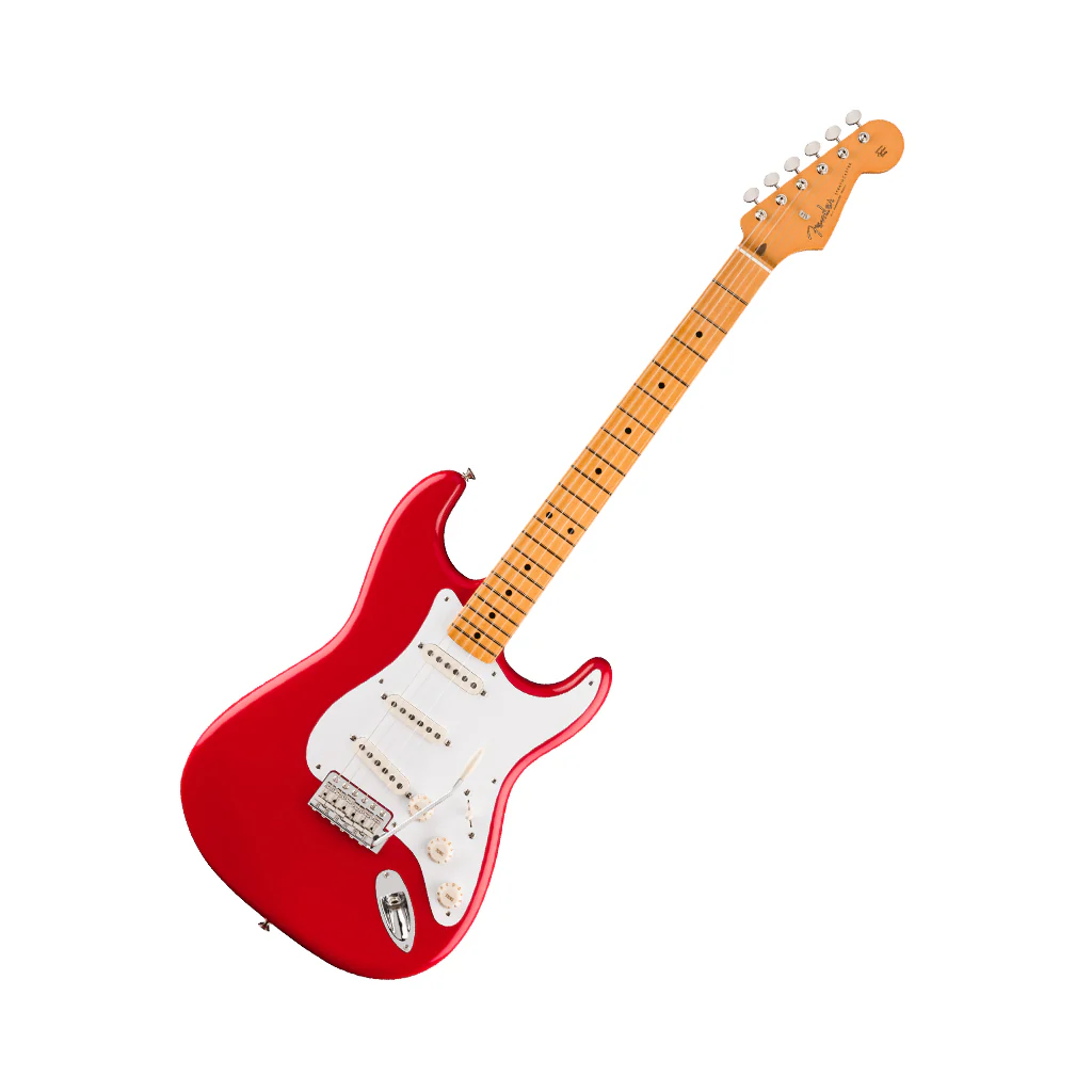 Fender Vintera III Late 50s Stratocaster Maple Electric Guitar - Dakota Red - Image 8