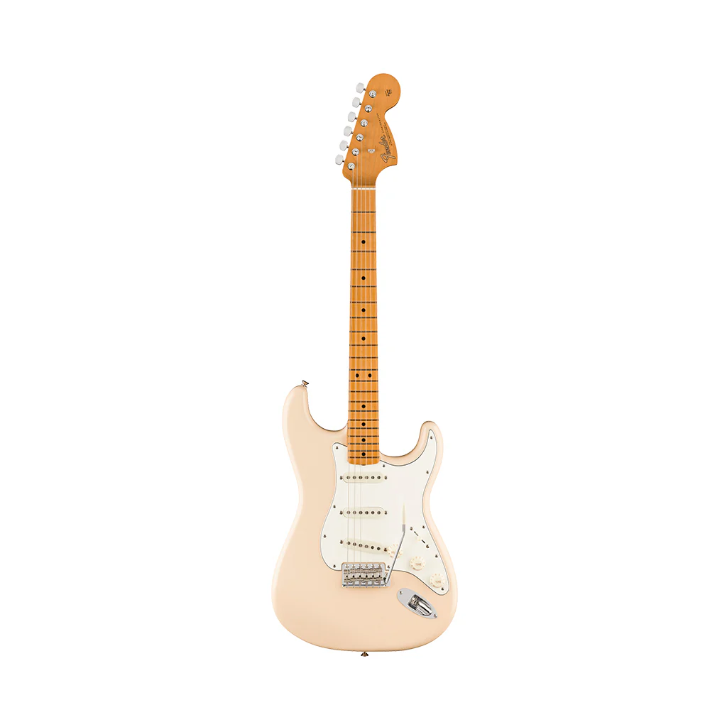 Fender Vintera III Late 60s Stratocaster Maple Electric Guitar - Olympic White - Image 3