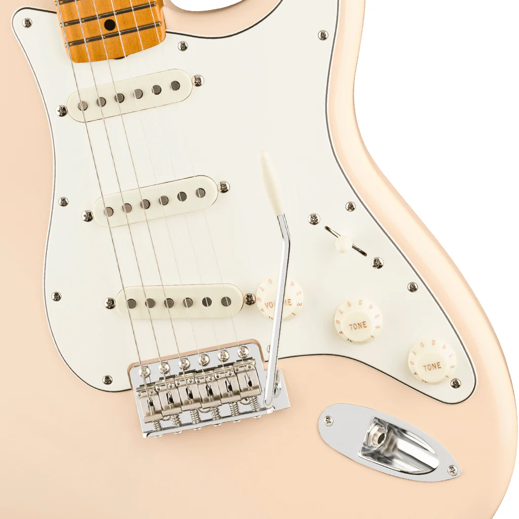 Fender Vintera III Late 60s Stratocaster Maple Electric Guitar - Olympic White - Image 7