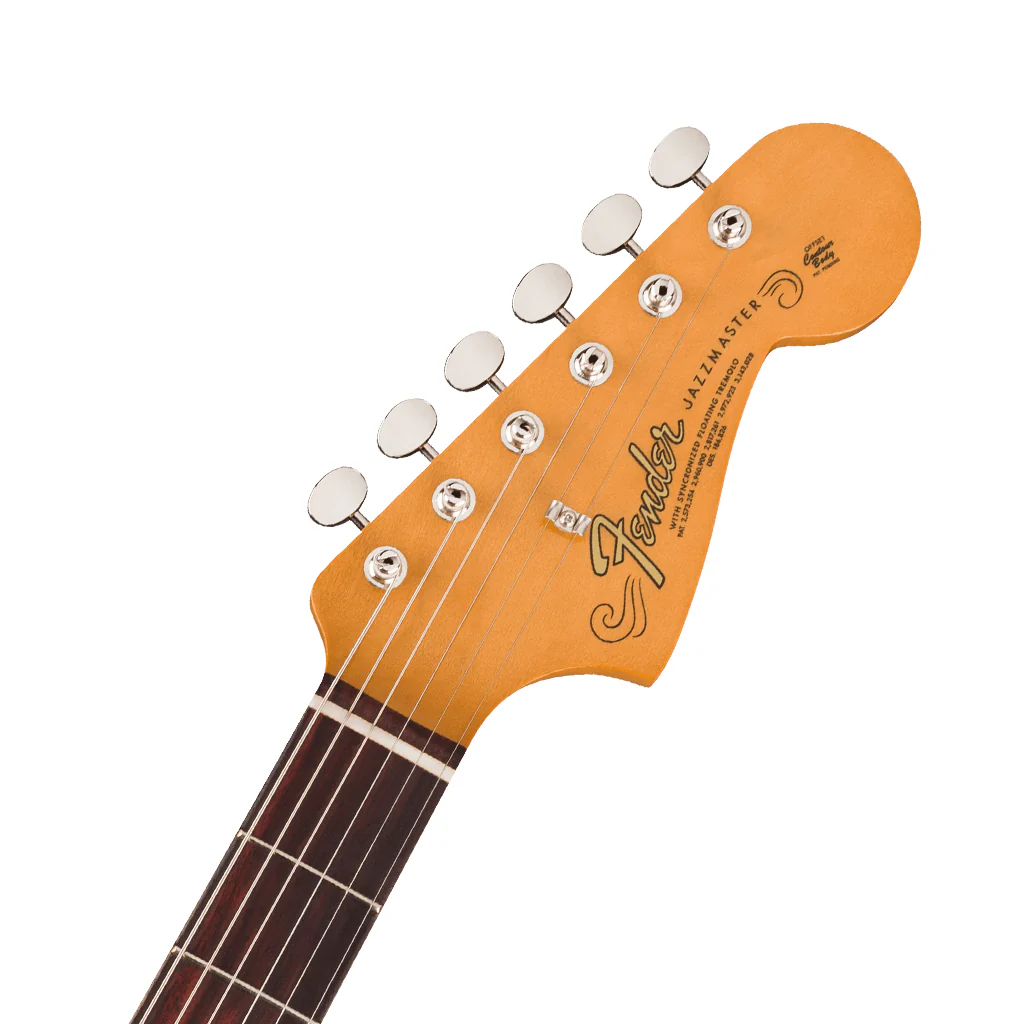 Fender Vintera III Mid 60s Jazzmaster Rosewood Electric Guitar - Olympic White - Image 5