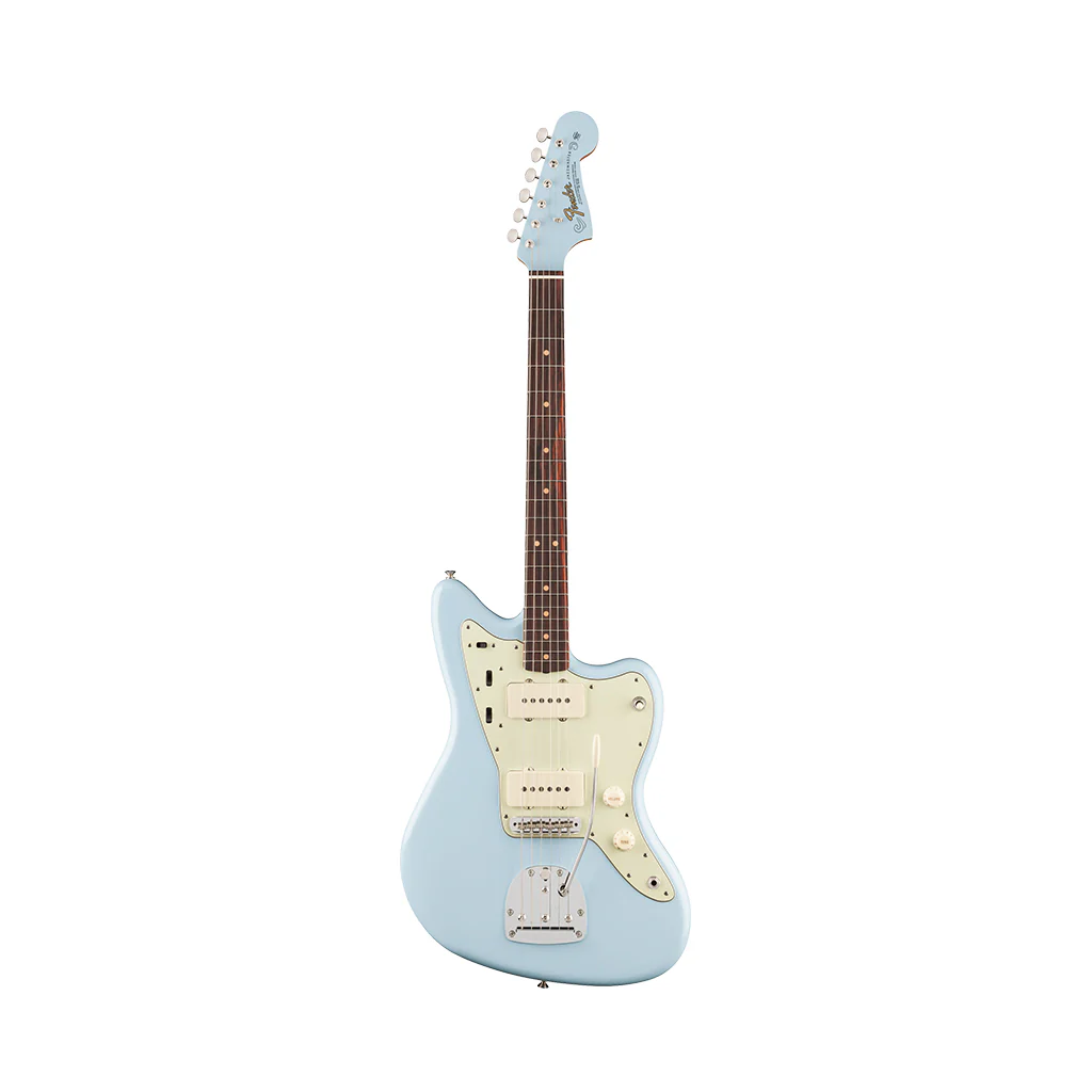 Fender Vintera III Mid 60s Jazzmaster Rosewood Electric Guitar - Sonic Blue - Image 3
