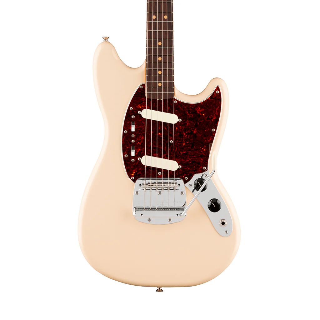 Fender Vintera III Mid 60s Mustang Rosewood Electric Guitar - Olympic White