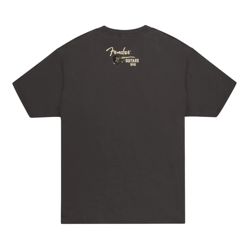 Fender Wings To Fly T-Shirt, Vintage Black, M - Image 2