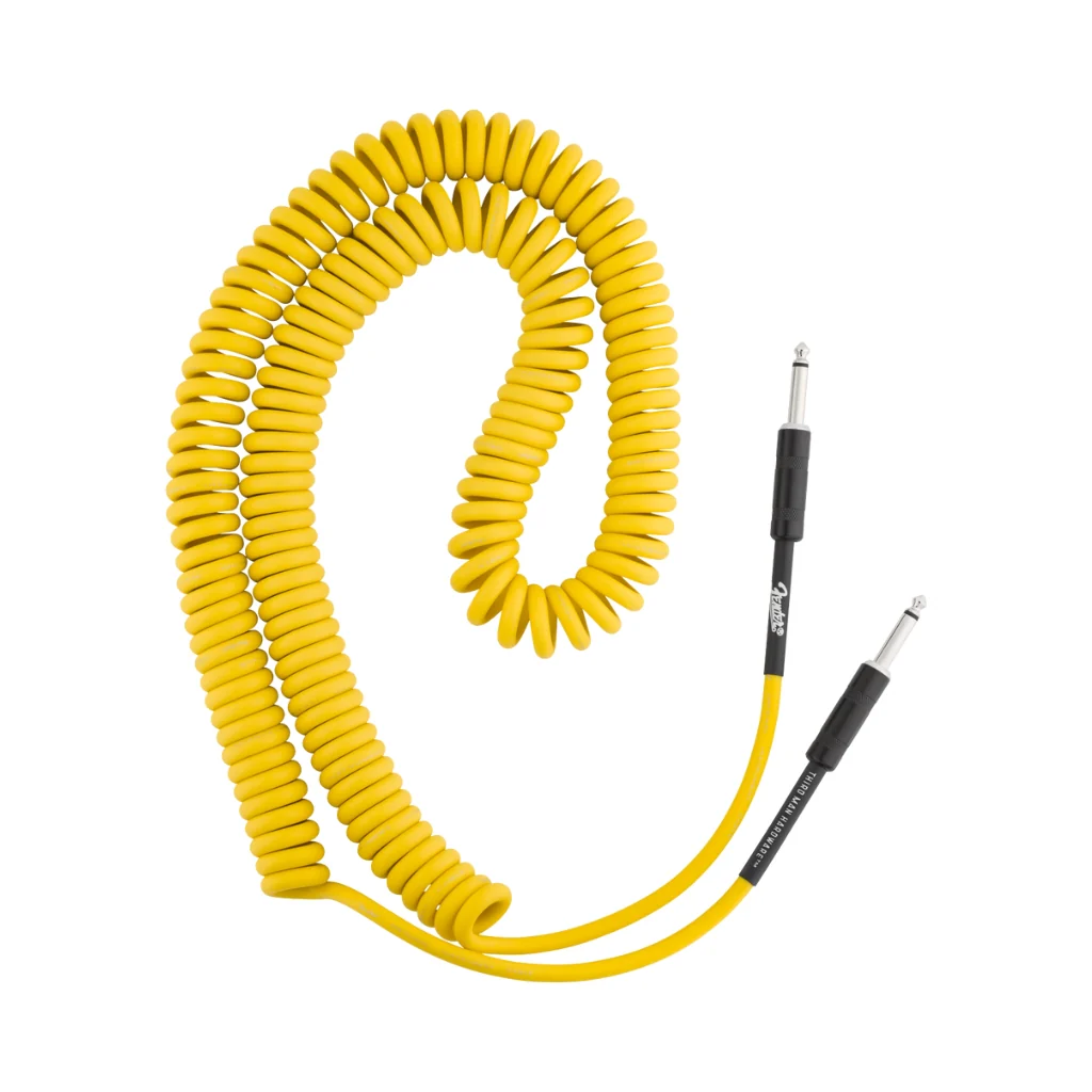Fender x Third Man Hardware 30' Coil Cable - Yellow