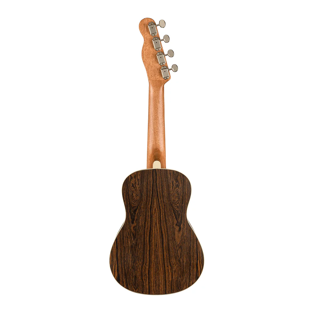 Fender Zuma Exotic Concert Ukulele, Walnut Fingerboard, Bocote - Image 3