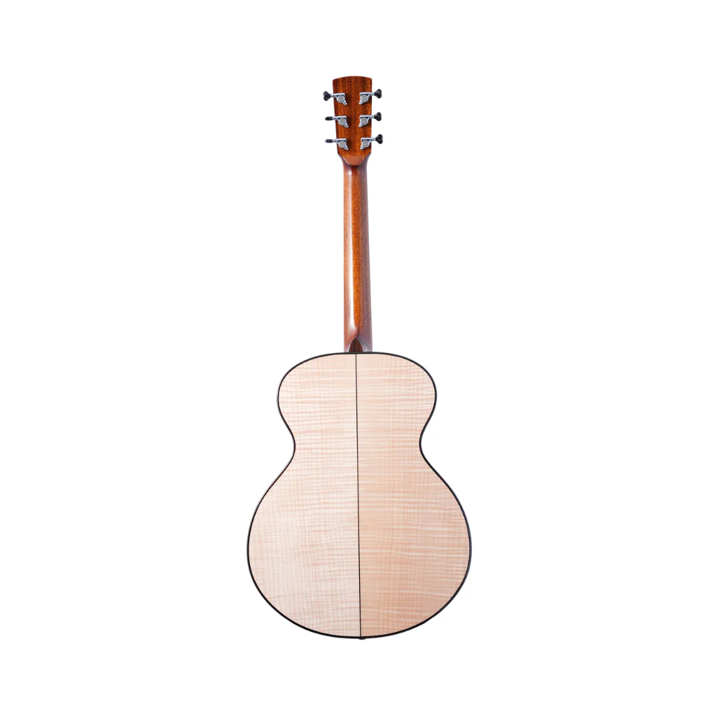 Fenech Masterbuilt Auditorium Flamed Big Leaf Maple Acoustic-Electric Guitar - Image 5