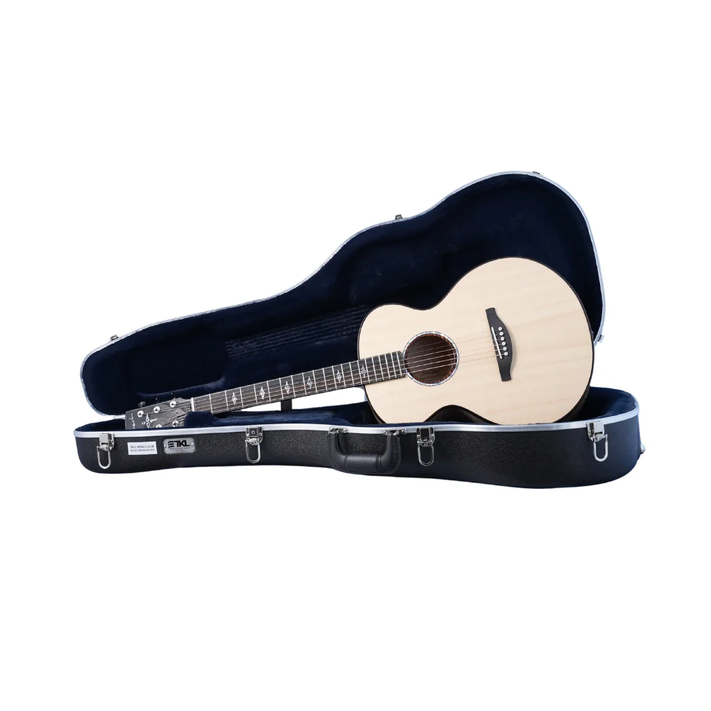 Fenech Masterbuilt Auditorium Flamed Big Leaf Maple Acoustic-Electric Guitar - Image 9