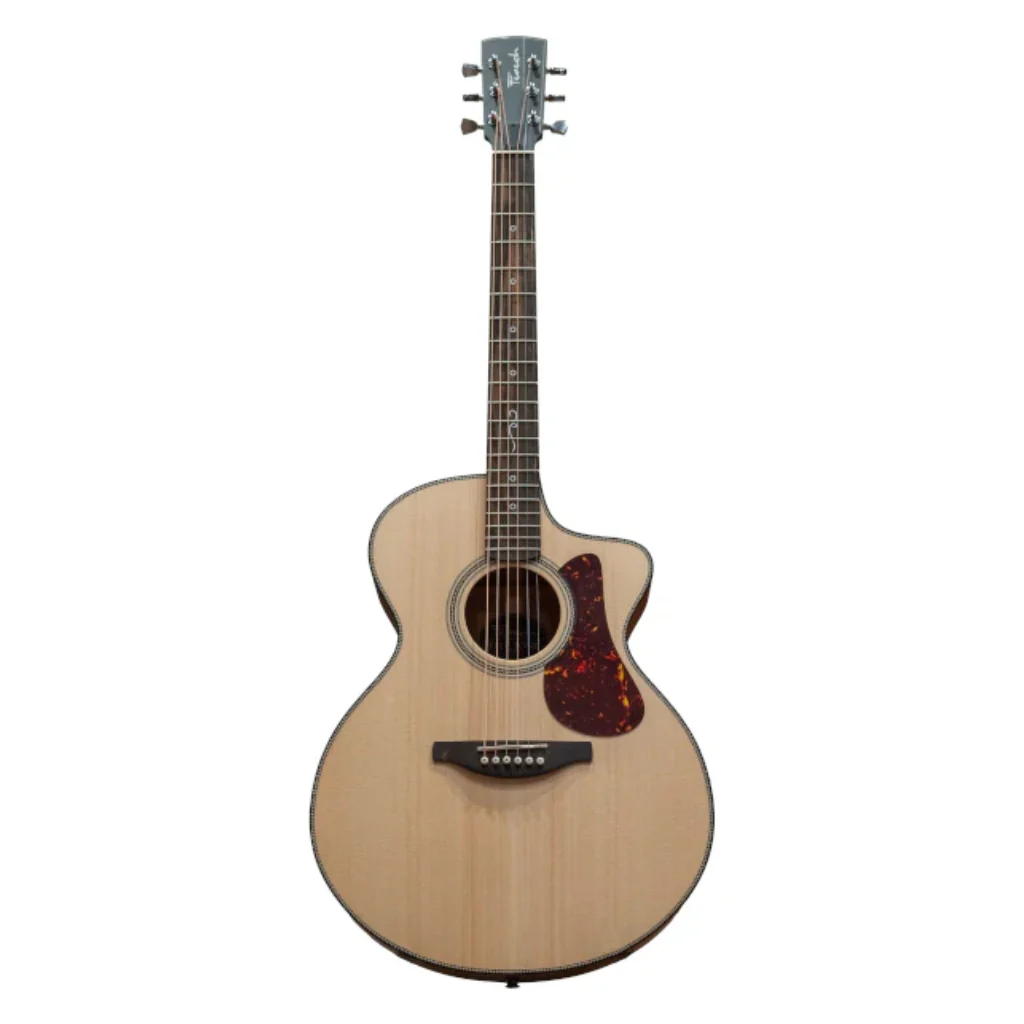 Fenech True Tone Grand Auditorium Cutaway Acoustic-Electric Guitar - Image 2