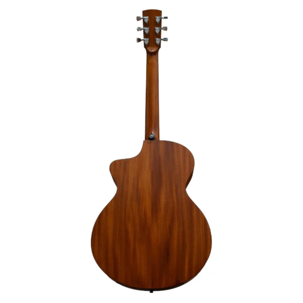 Fenech True Tone Grand Auditorium Cutaway Acoustic-Electric Guitar - Image 3