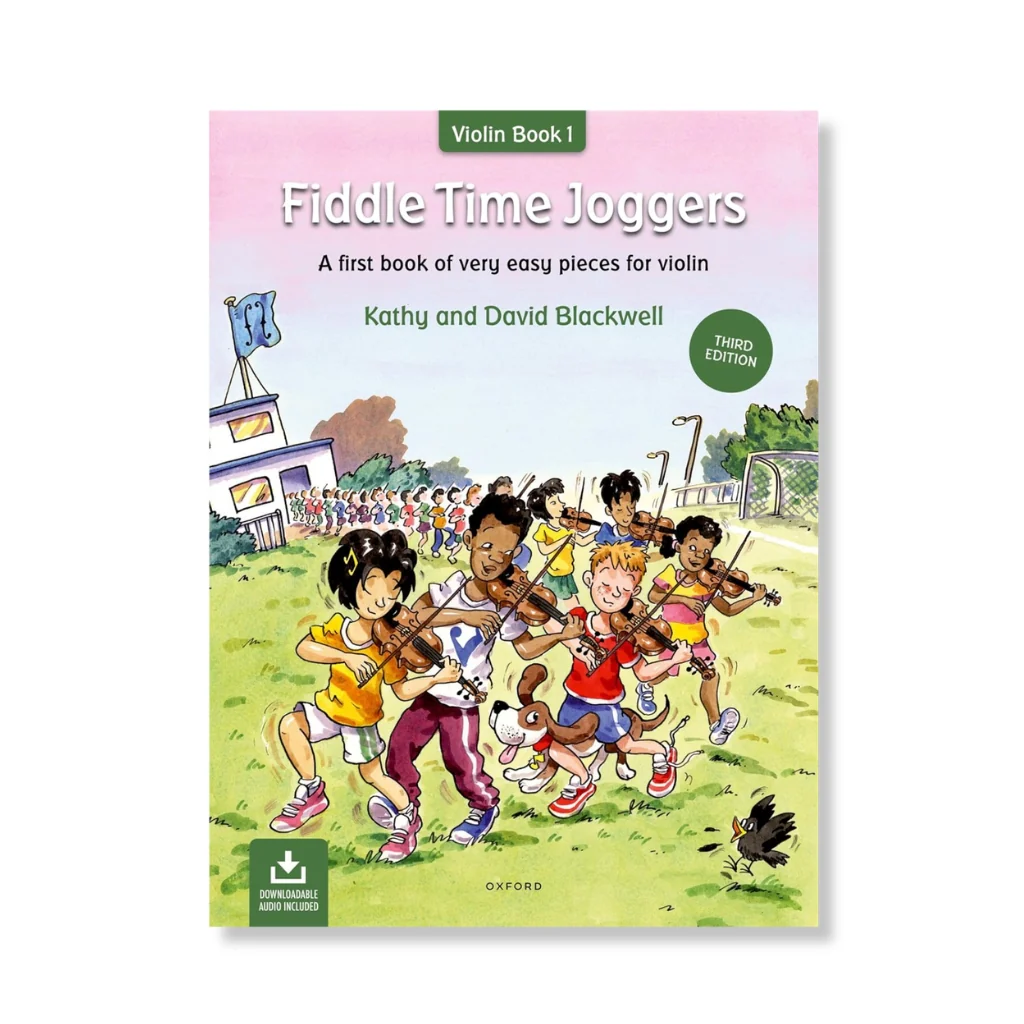 Fiddle Time Joggers Violin Book/OLA - 3rd Edition