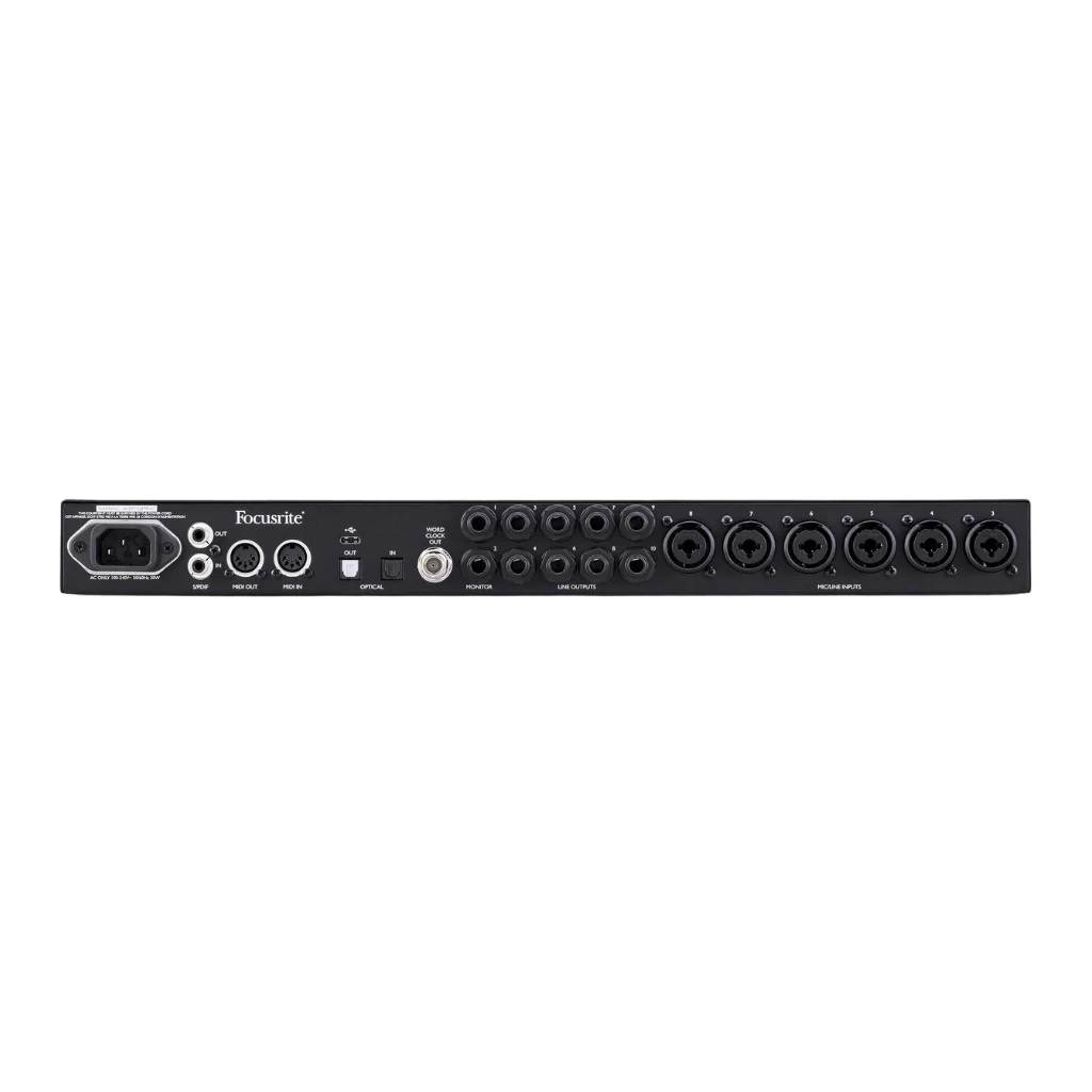 Focusrite Clarett+ 8Pre 18 In & 20 Out Audio Interface - Image 2