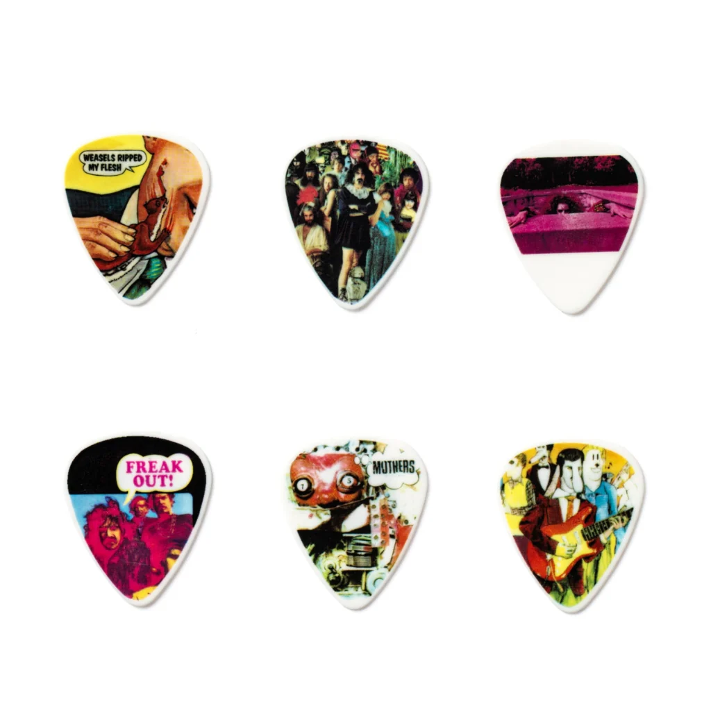 Jim Dunlop Frank Zappa Pick Tin - Yellow - Image 2