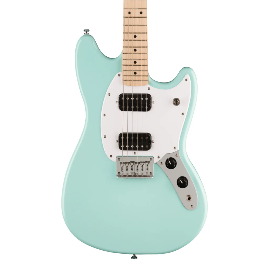 Squier FSR Sonic Mustang HH Maple Fingerboard - Sonic Blue