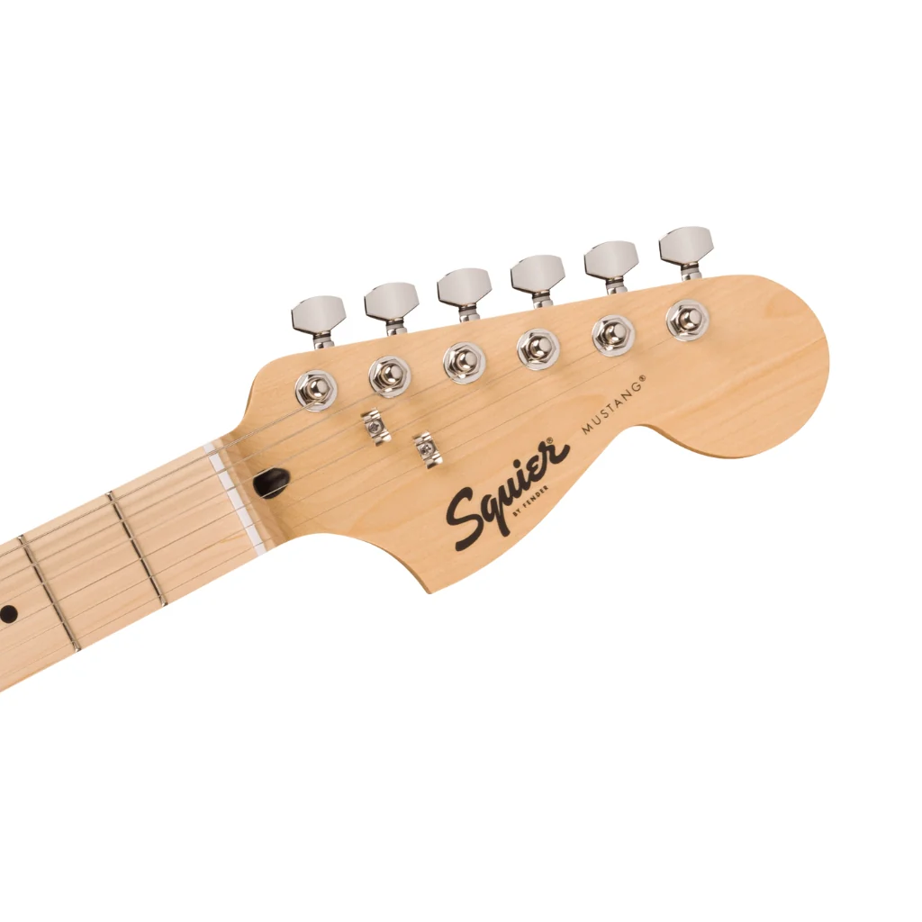 Squier FSR Sonic Mustang HH Maple Fingerboard - Sonic Blue - Image 5