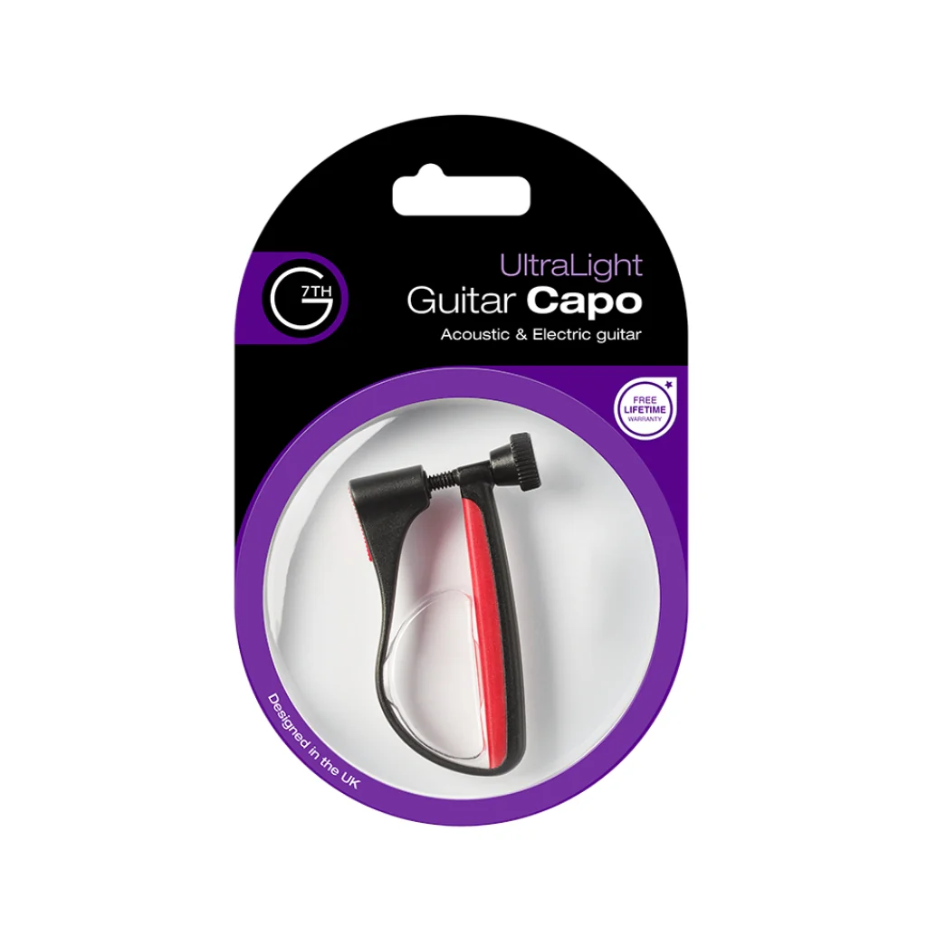 G7th Ultralight Red Guitar Capo - Image 4