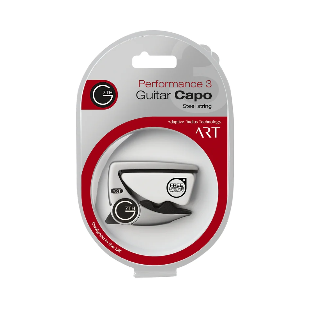 G7th Performance 3 Silver Guitar Capo - Image 3