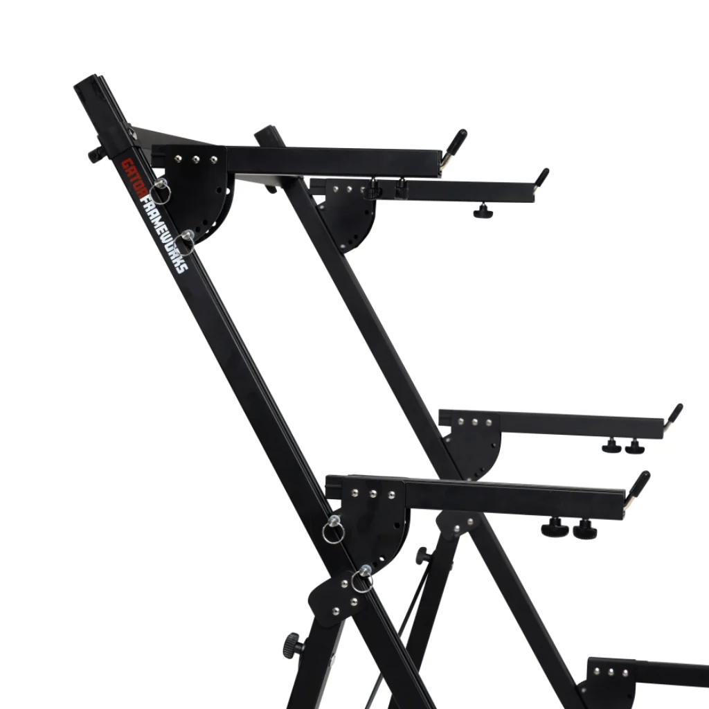 Gator Frameworks GFW-KEY3TIER-A 3-tier A-frame Keyboard Stand - Image 4