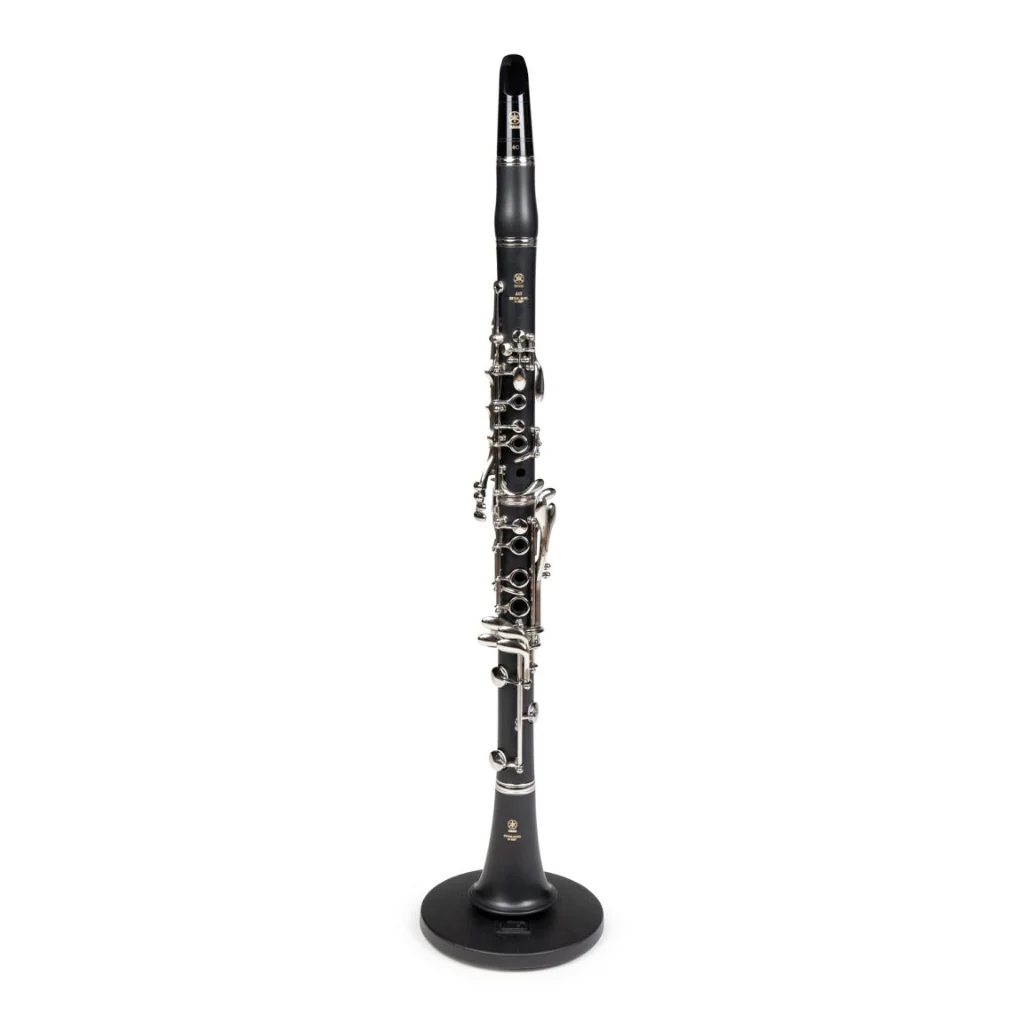 Gator GFW-BNO-CLRFLU Weighted Round Base Stand for Clarinet or Flute - Image 2