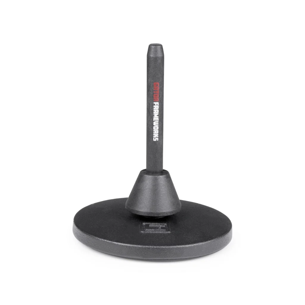 Gator GFW-BNO-CLRFLU Weighted Round Base Stand for Clarinet or Flute - Image 3