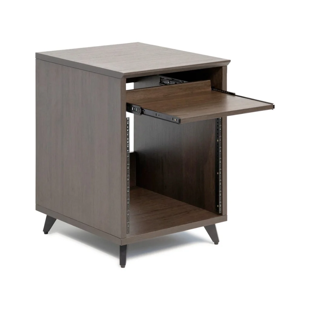 Gator Frameworks GFW-ELITEDESKRK-BRN Studio 10u Rack Brown - Image 4