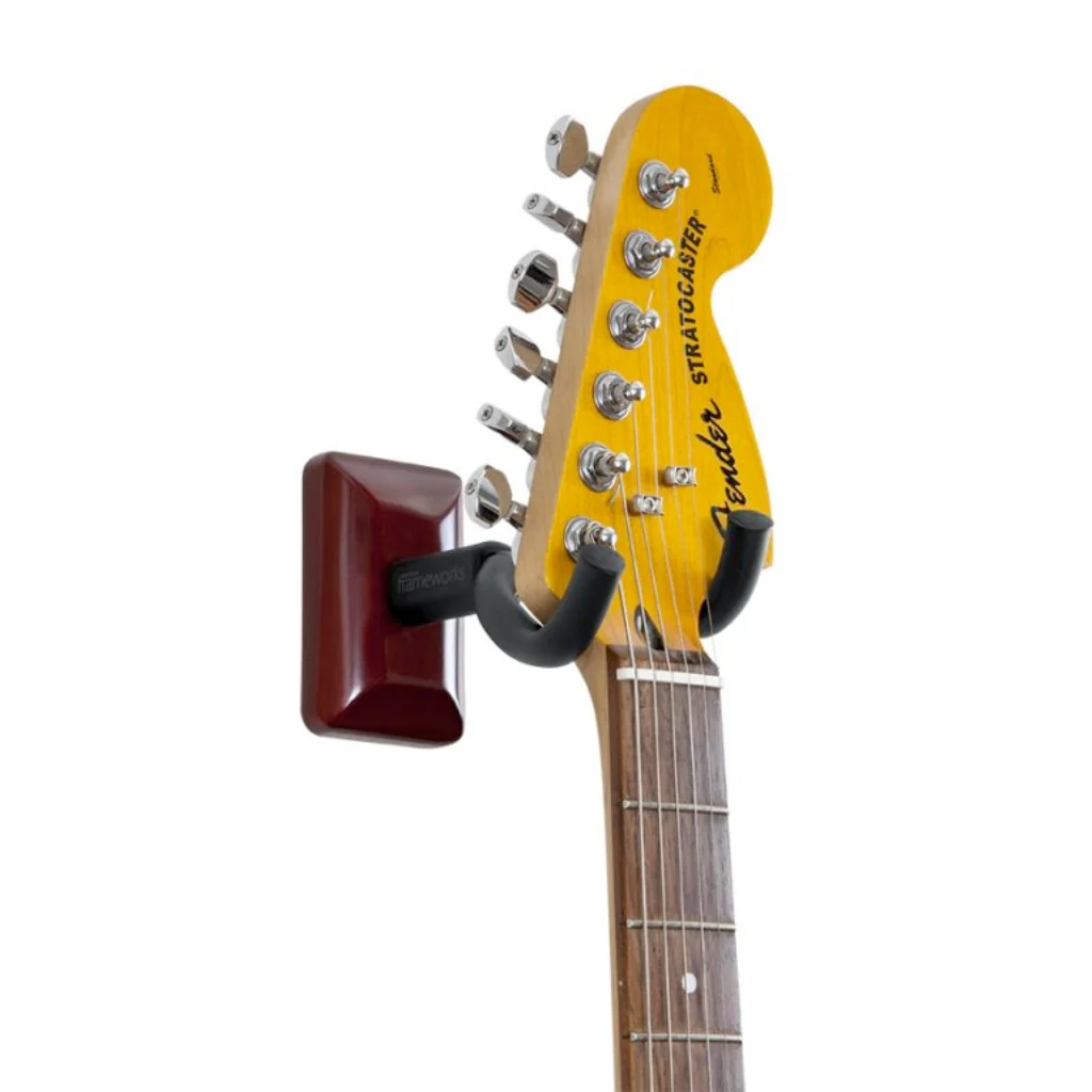 GATOR GFW-GTR-HNGRCHR Wall Mount Guitar Hanger CHE - Image 2