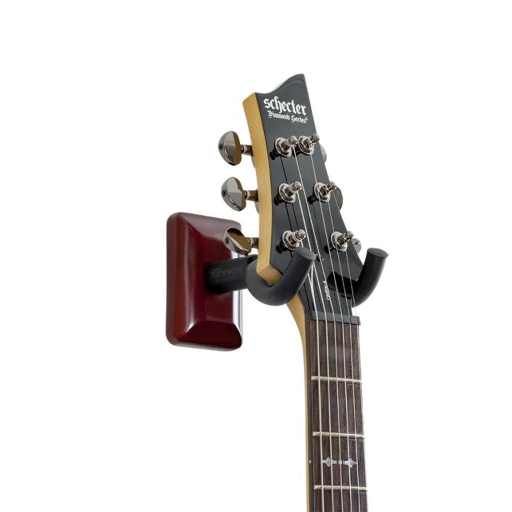 GATOR GFW-GTR-HNGRCHR Wall Mount Guitar Hanger CHE - Image 3