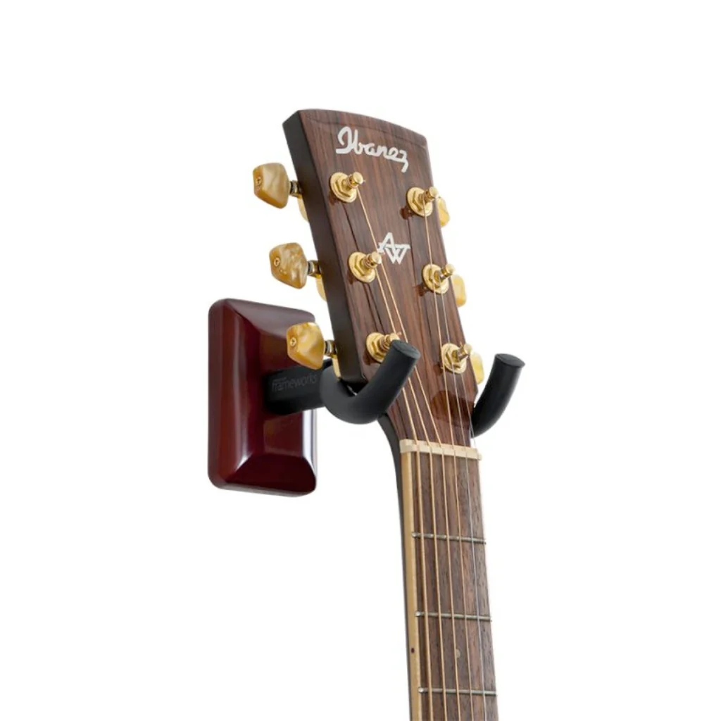 GATOR GFW-GTR-HNGRCHR Wall Mount Guitar Hanger CHE - Image 4