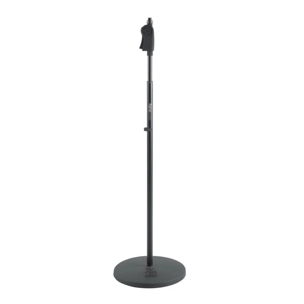 Gator GFW-MIC-1201 Deluxe 12″ Round Base Mic Stand - Image 2