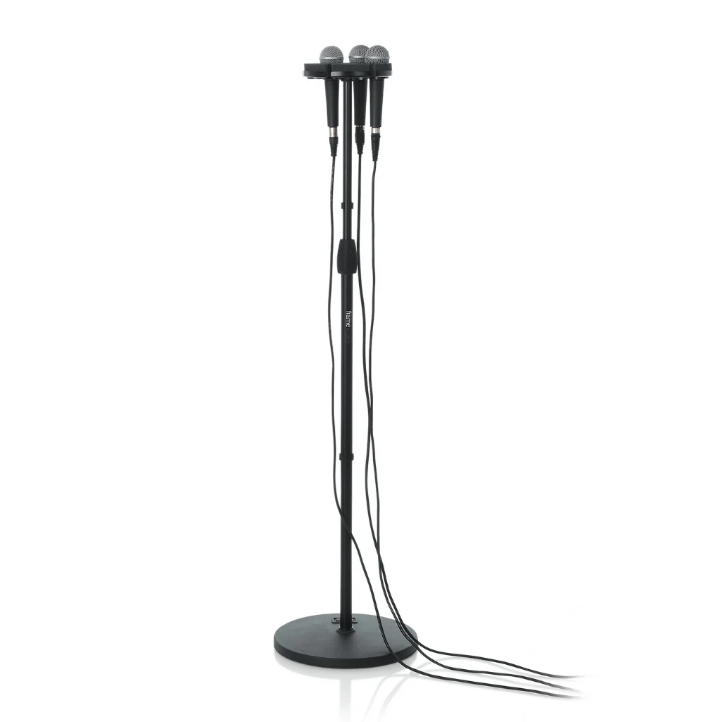 Gator GFW-MIC-6TRAY Multi Microphone Tray Designed To Hold 6 Mics - Image 3