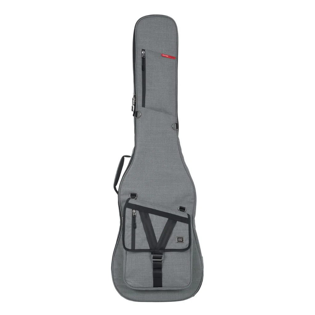 Gator GT-BASS-GRY Transit Bass Guitar Bag - Light Grey