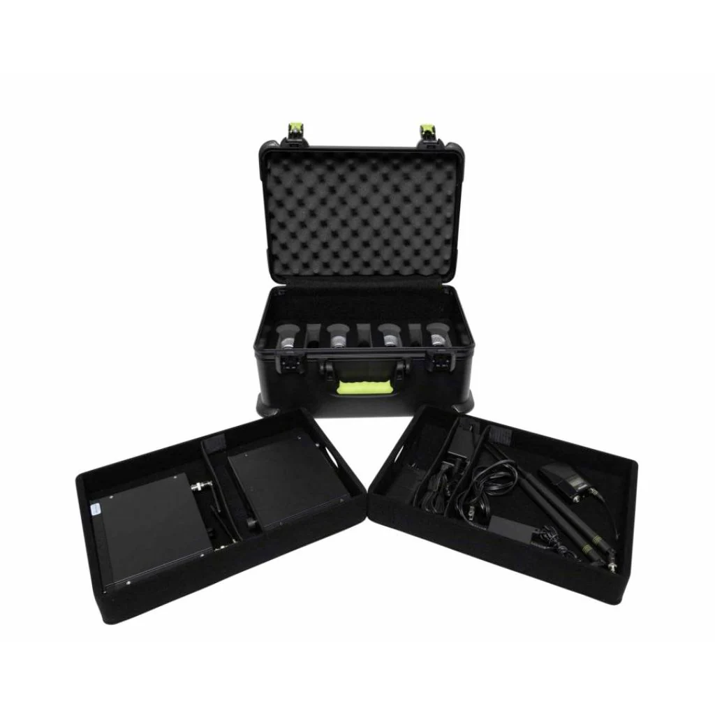 Gator SH-MICCASEW07 Shure Molded Case for (7) Wireless Mics – TSA Latch - Image 6