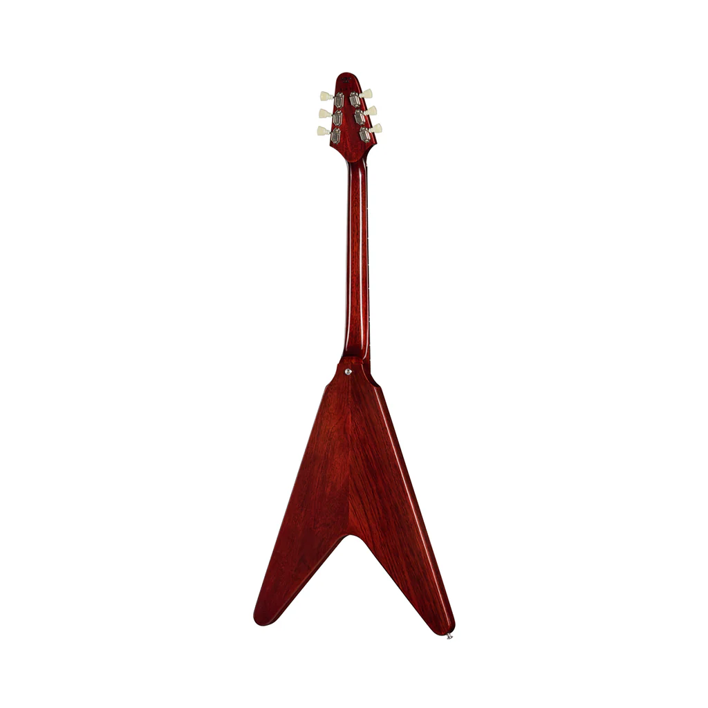 Gibson 1971 Flying V Medallion Reissue Electric Guitar - Medallion Cherry - Image 4