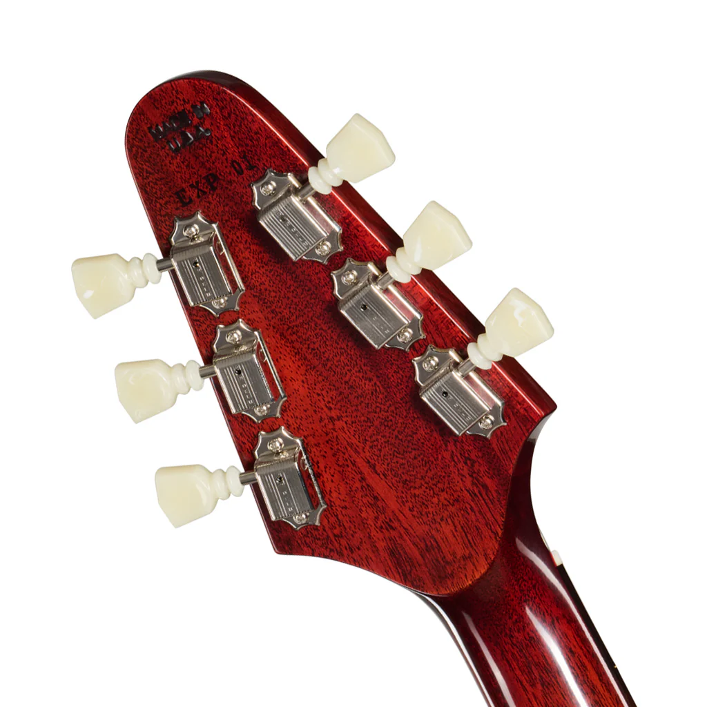 Gibson 1971 Flying V Medallion Reissue Electric Guitar - Medallion Cherry - Image 6
