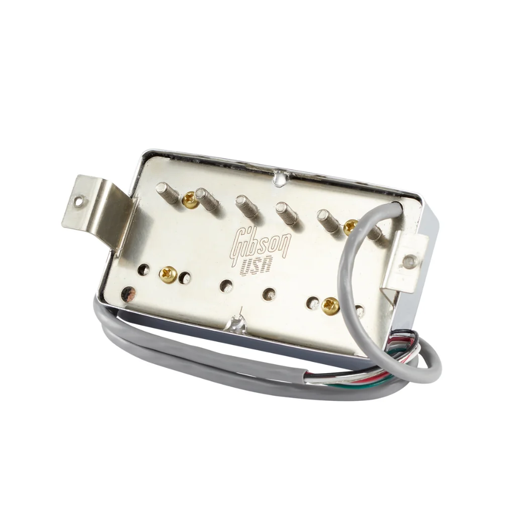 Gibson 490R Modern Classic Rhythm Alnico II Neck Humbucker 4-Conductor Chrome Pickup - Image 2