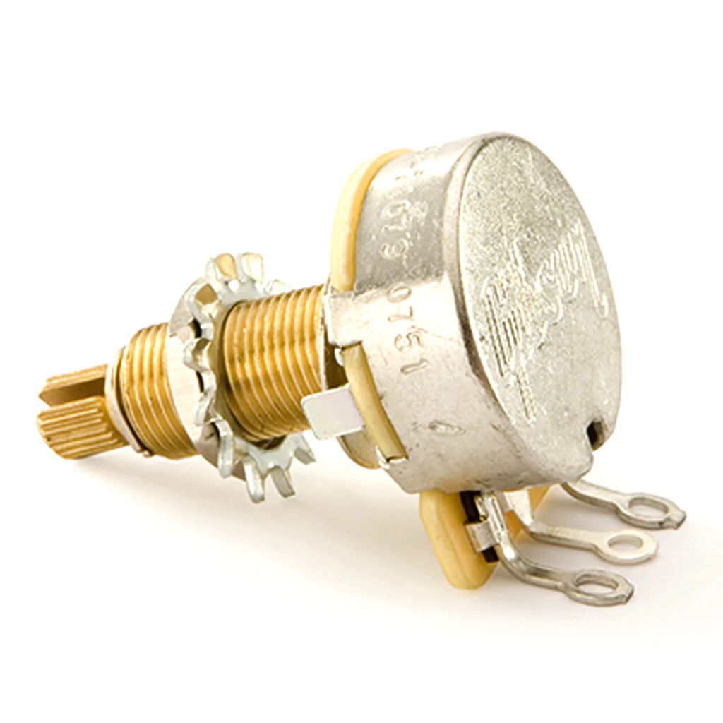 Gibson 500K Audio Taper Push-Pull Pot Short Shaft