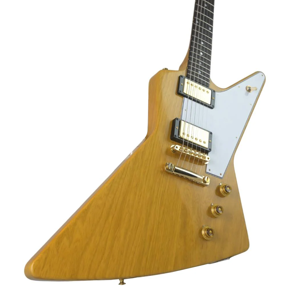 Gibson Custom Shop - 1958 Korina Explorer - White Guard - Image 6