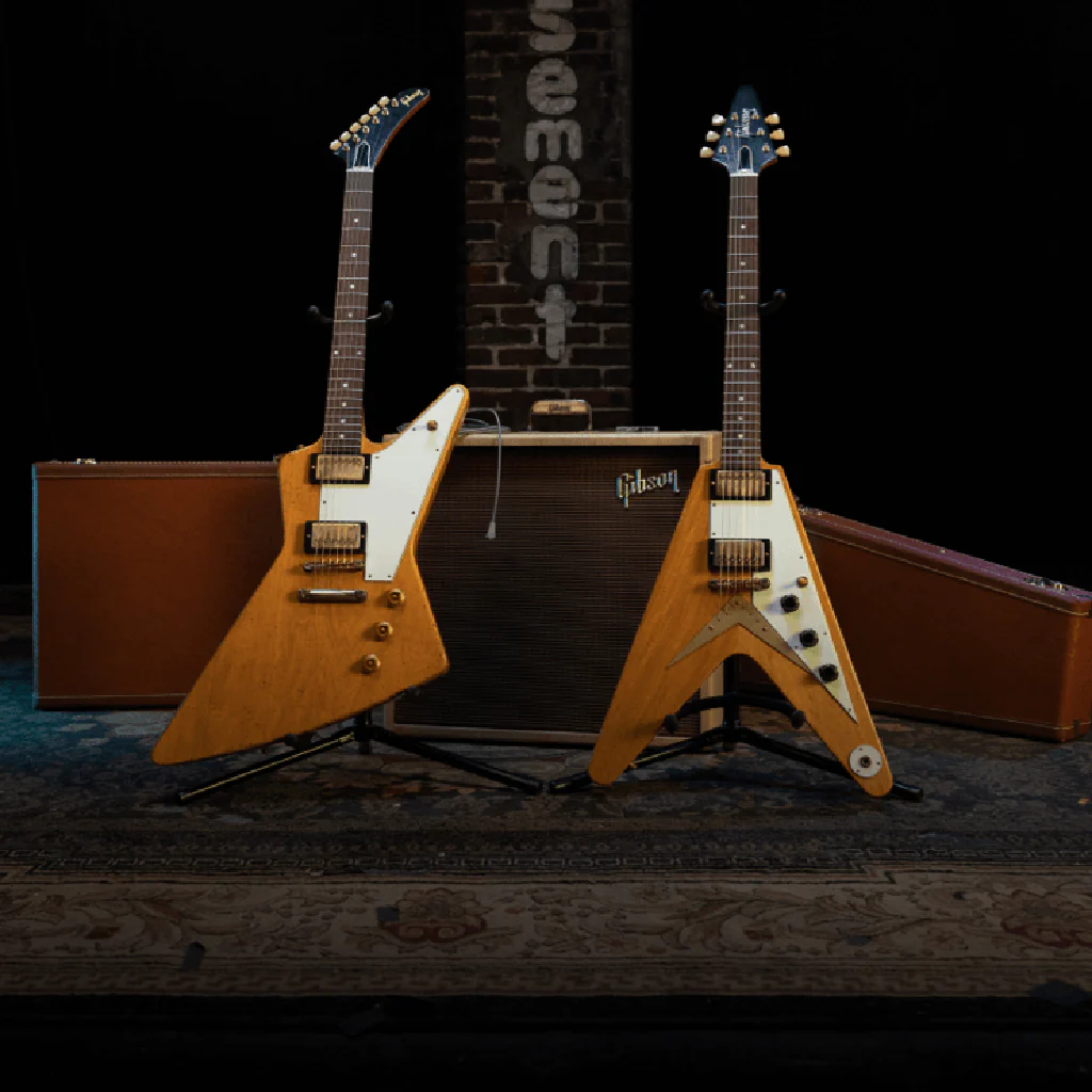 Gibson Custom Shop - 1958 Korina Explorer - White Guard - Image 9