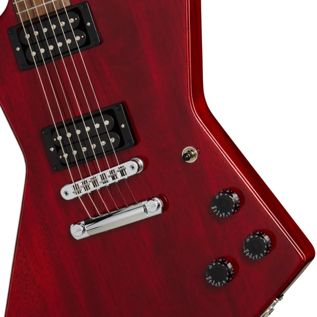 Gibson 80s Explorer Mahogany - Cherry - Image 6