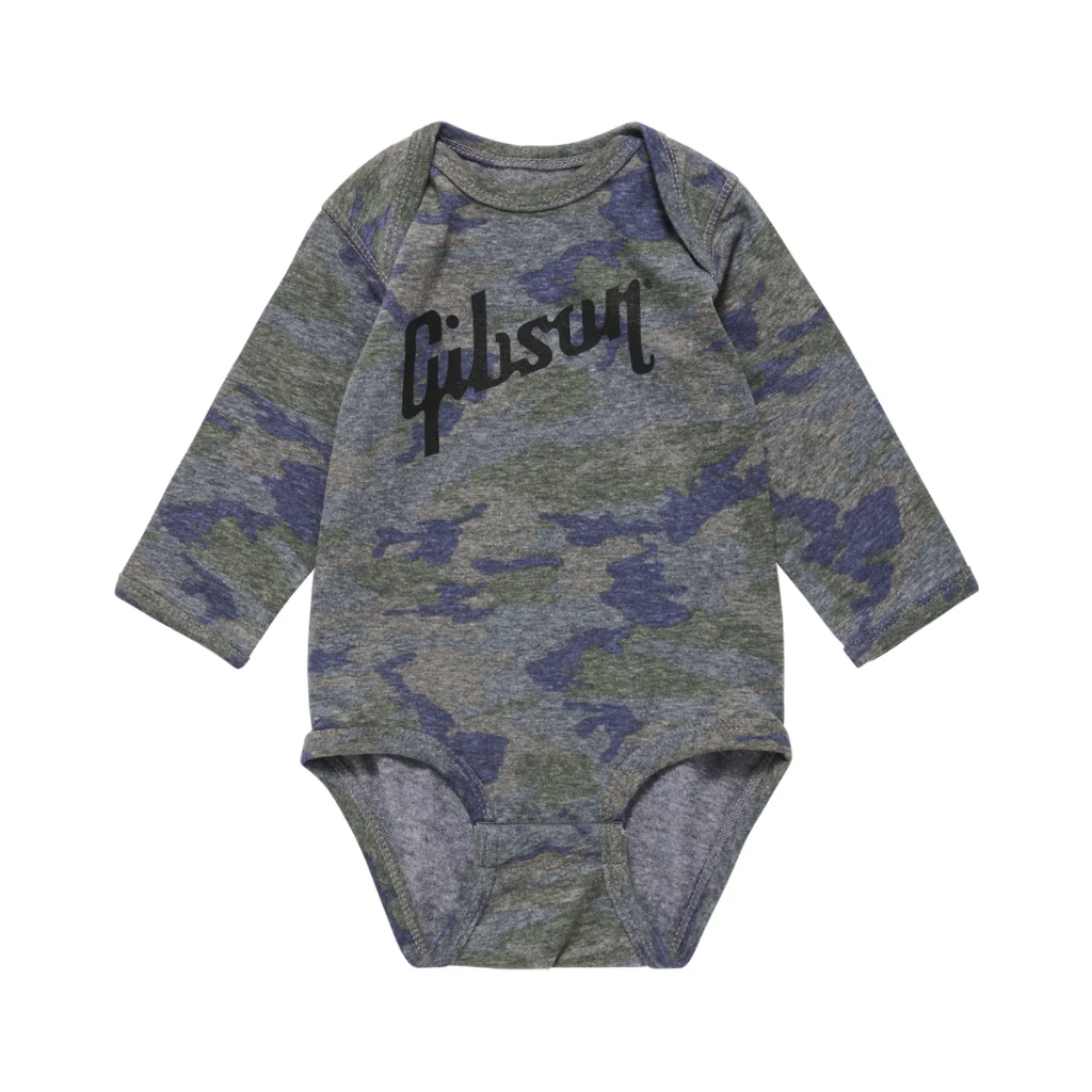 Gibson Camo Baby Onesie - Camo 6/12M