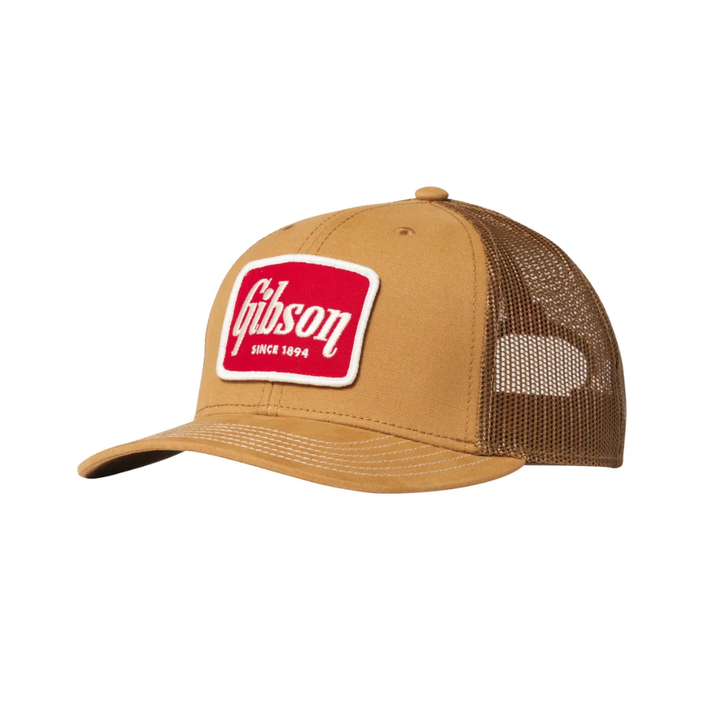 Gibson Canvas Trucker Cap