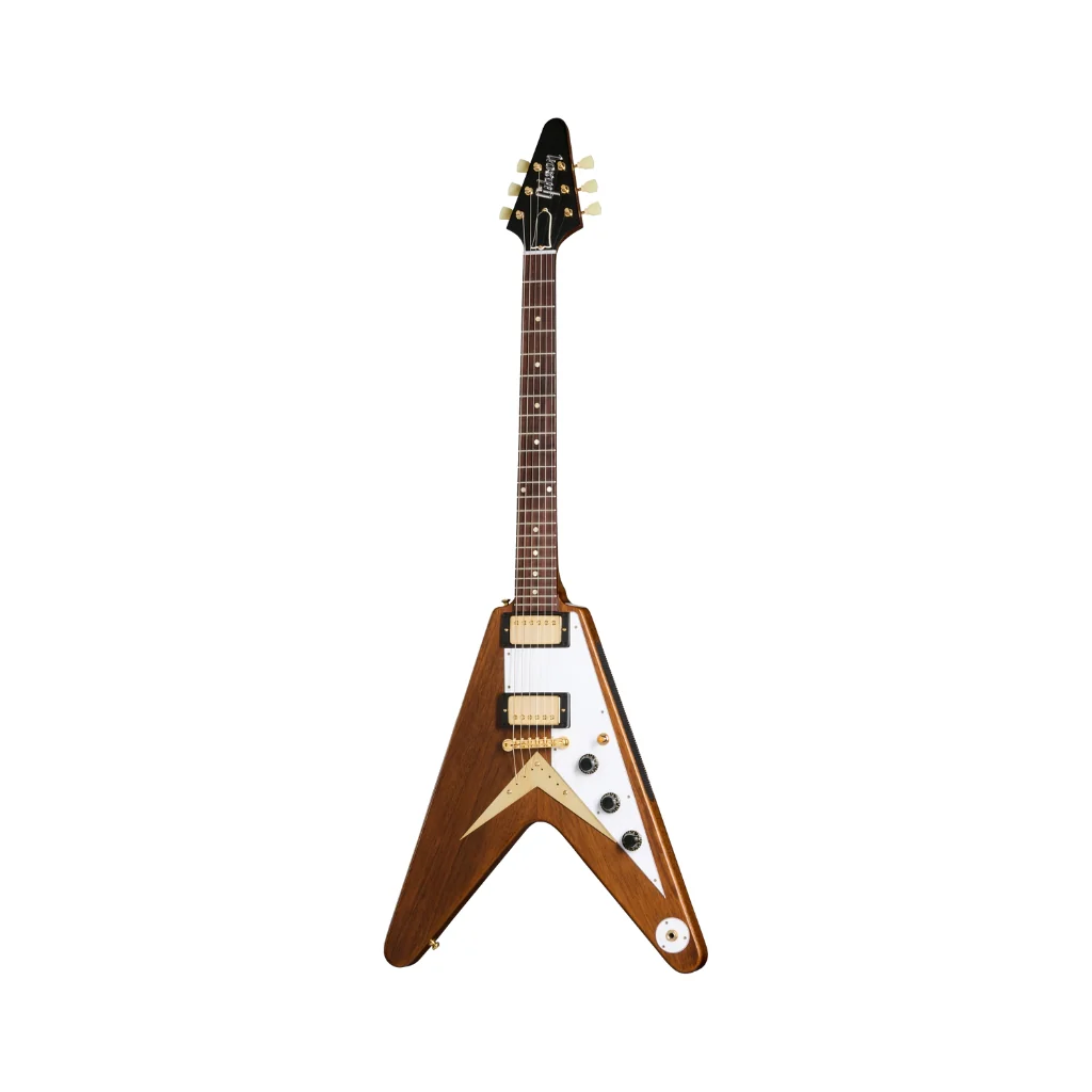 Gibson Custom 1958 Mahogany Flying V Reissue - Antique Natural - Image 2