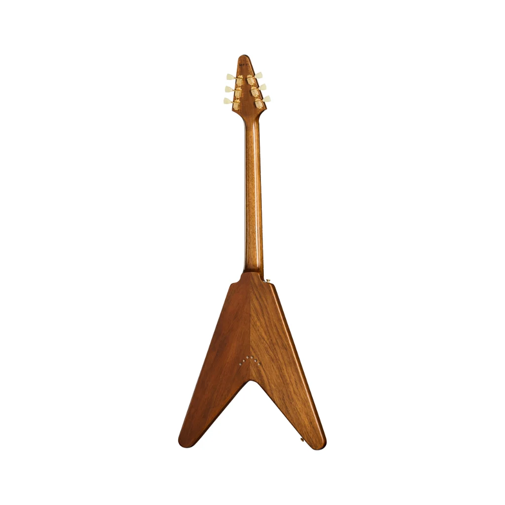 Gibson Custom 1958 Mahogany Flying V Reissue - Antique Natural - Image 3