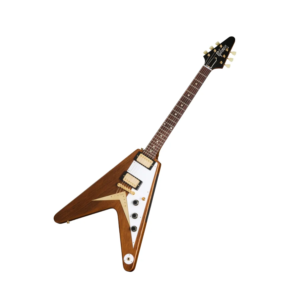Gibson Custom 1958 Mahogany Flying V Reissue - Antique Natural - Image 7