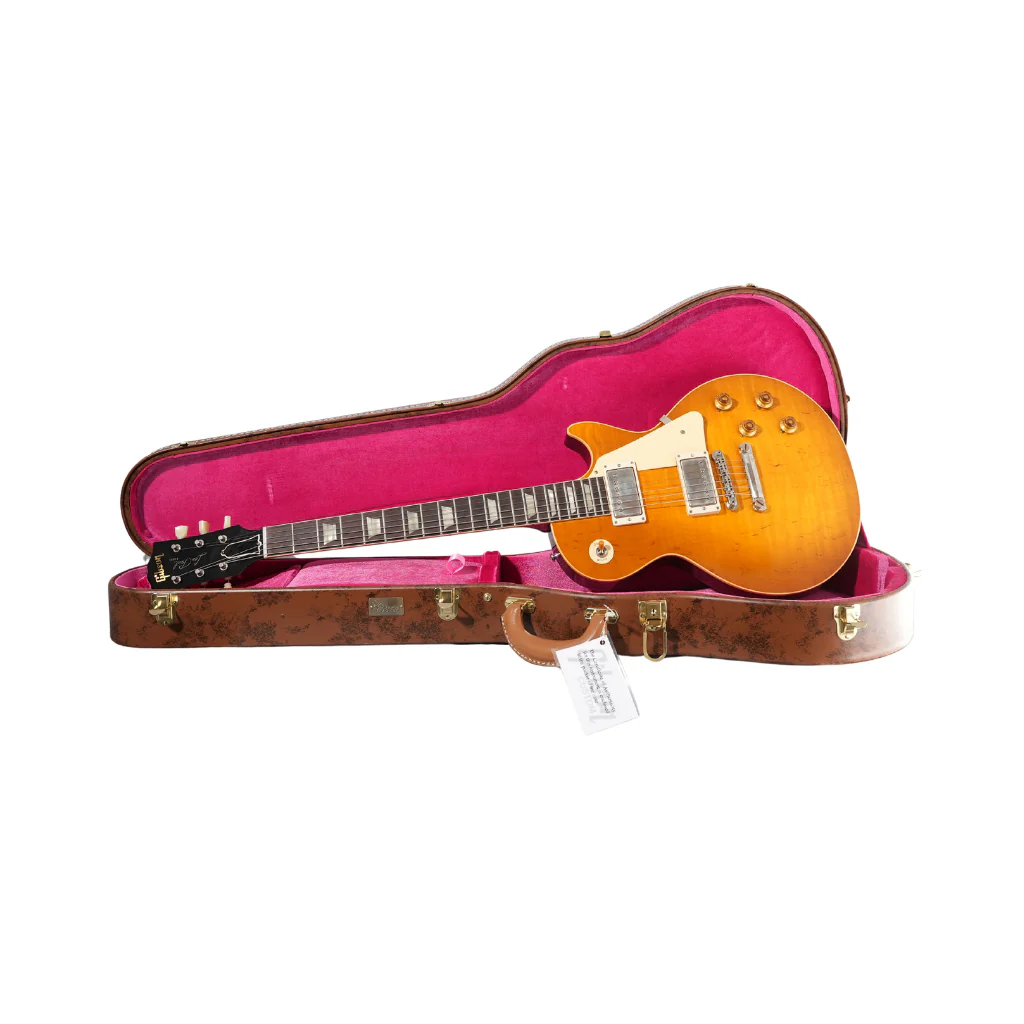 Gibson Custom 59 Les Paul Standard Reissue Electric Guitar - Dirty Lemon - Image 9