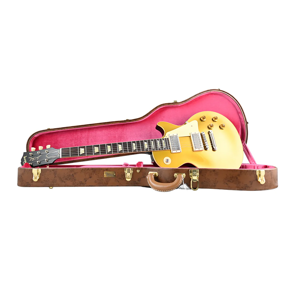 Gibson Custom Shop 1957 Les Paul Standard Reissue - Gold Top - Dark Back - Image 8