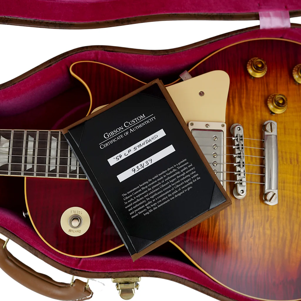 Gibson Custom Shop '59 Les Paul Standard Ultra Light - Factory Burst - Image 8