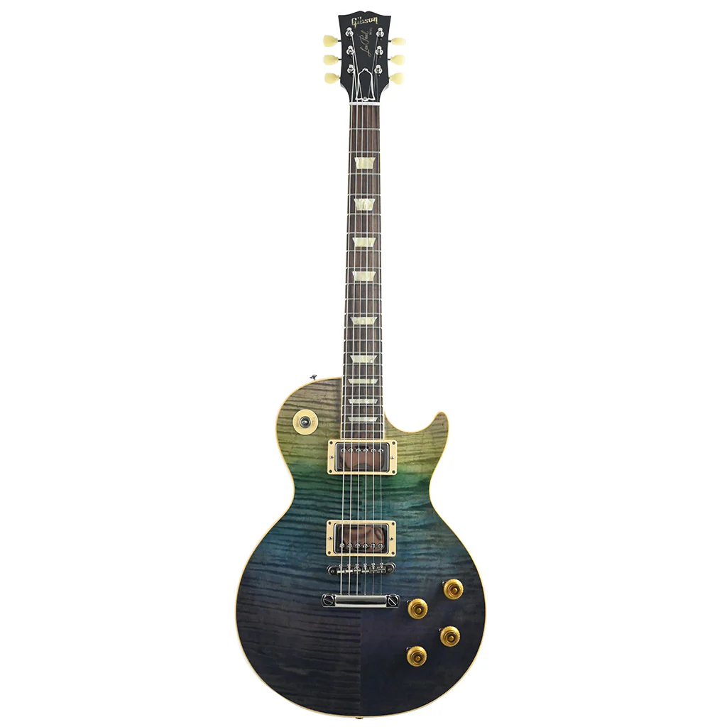 Gibson Custom Shop Les Paul Standard Rock Top - Trans Geode - Image 2