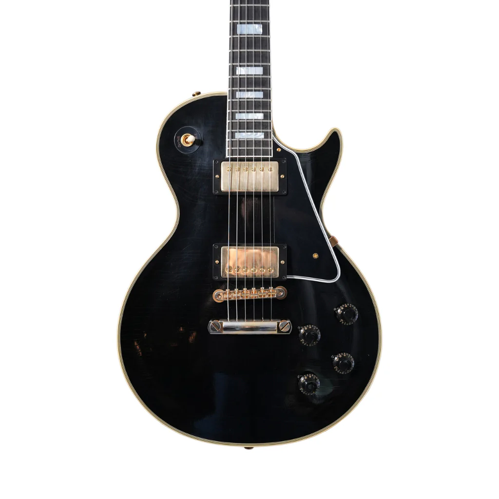 Gibson Custom Shop Murphy Lab 1957 Les Paul Custom Ultra Light Aged - Ebony - Image 2