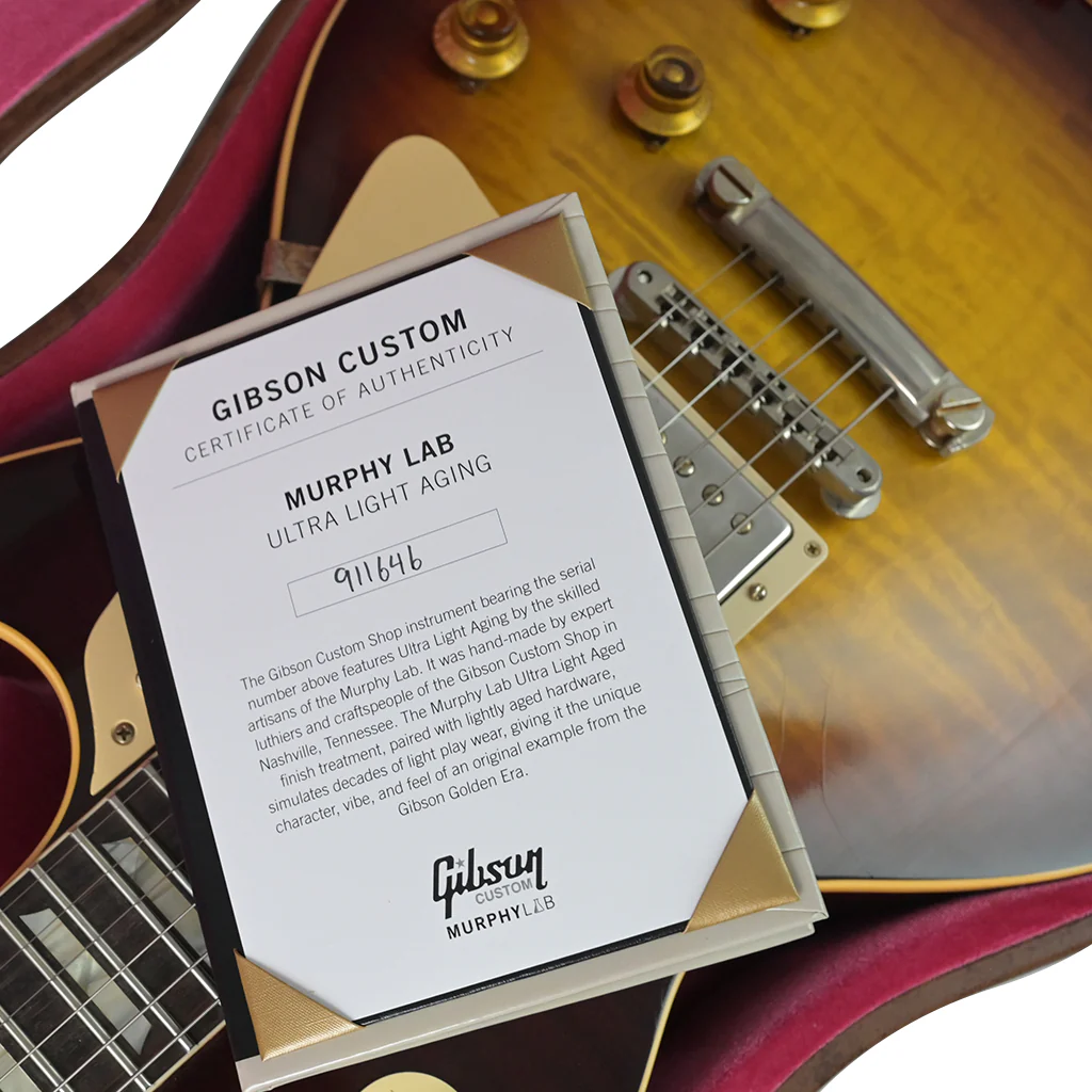 Gibson Custom Shop - Murphy Lab '59 Les Paul Standard - Ultra Light Aged Southern Fade - Image 8